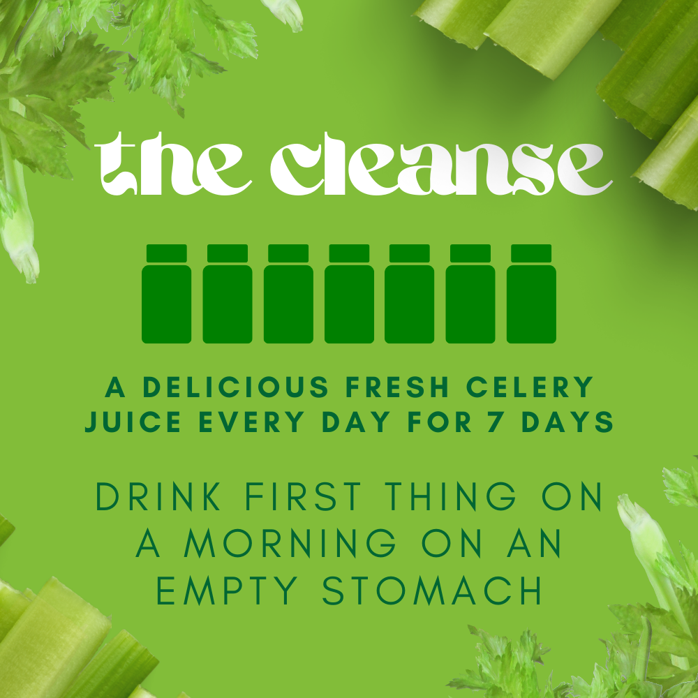 7 Day Celery Juice Cleanse