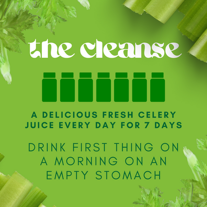 7 Day Celery Juice Cleanse